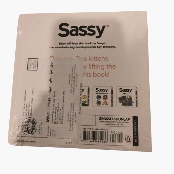 Sassy Lets Count First Numbers Board Book For Babies New Sealed - Picture 3 of 4